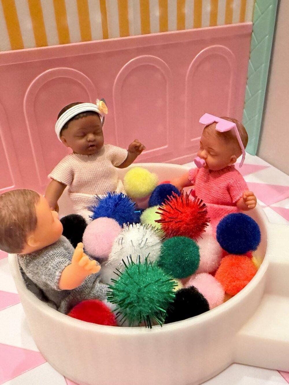 Baby Doll Ball Pit | 3D Printed Playset Accessory